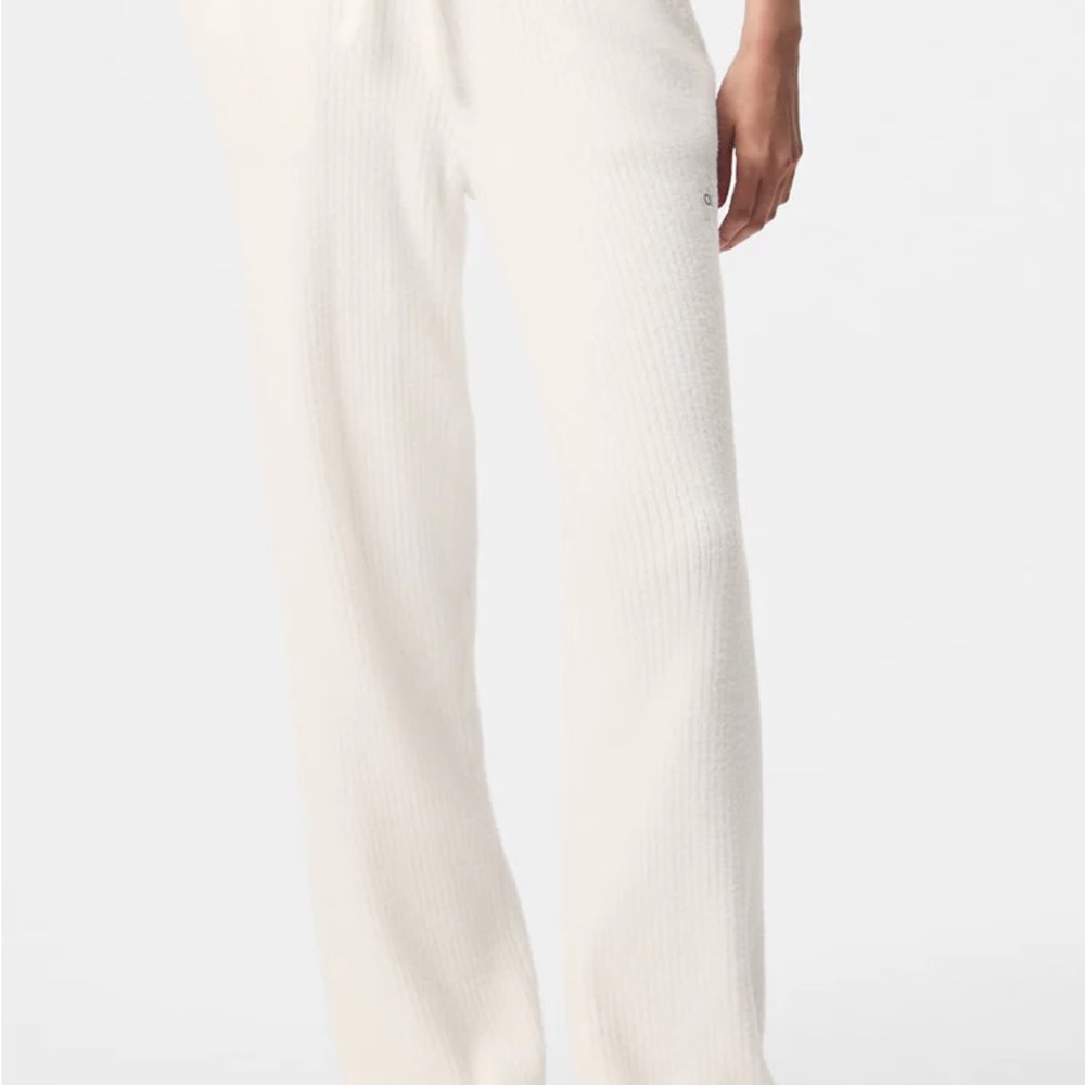 Alo yoga Snuggle Up Sweater High-Waist Wide Leg Pant